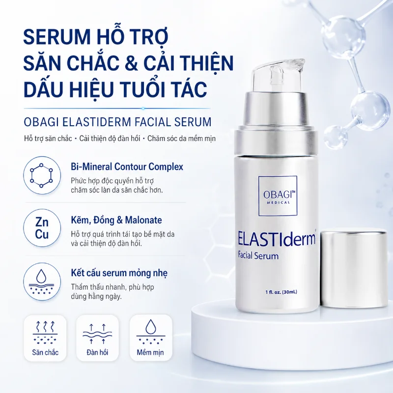 Serum Nâng Cơ Săn Chắc Da, Cải Thiện Lão Hóa Obagi ELASTIderm Facial Serum 30ml