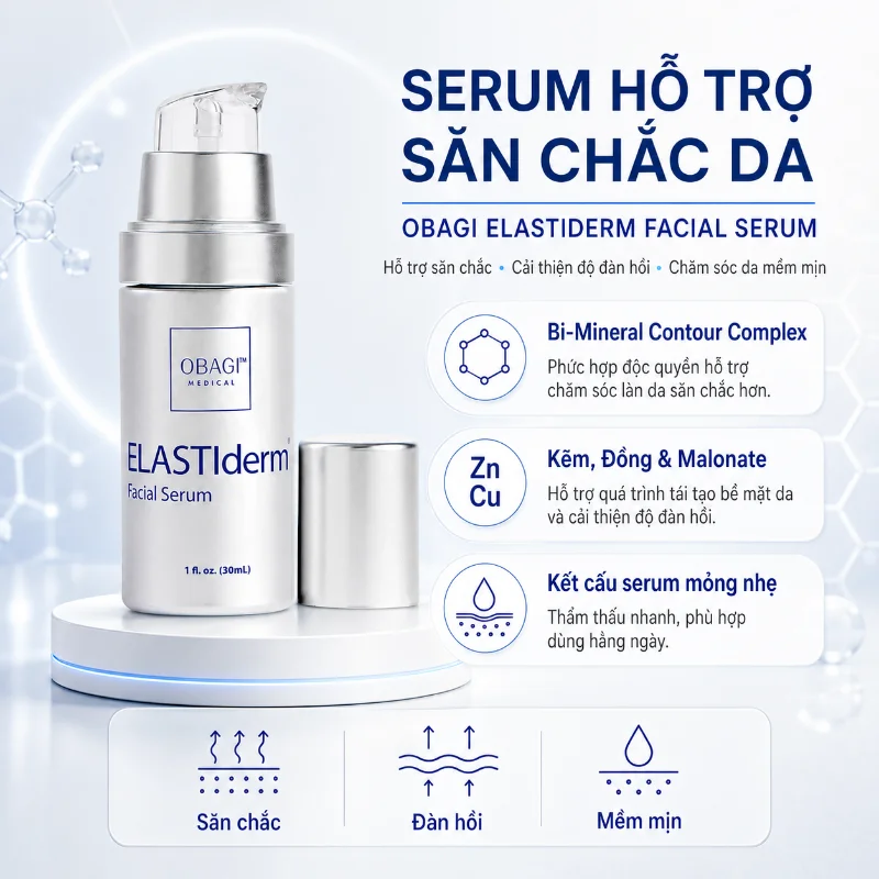 Serum Nâng Cơ Săn Chắc Da, Cải Thiện Lão Hóa Obagi ELASTIderm Facial Serum 30ml
