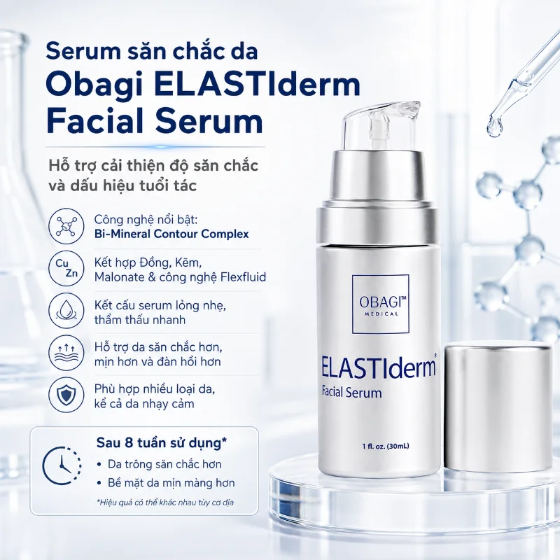 Serum Nâng Cơ Săn Chắc Da, Cải Thiện Lão Hóa Obagi ELASTIderm Facial Serum 30ml