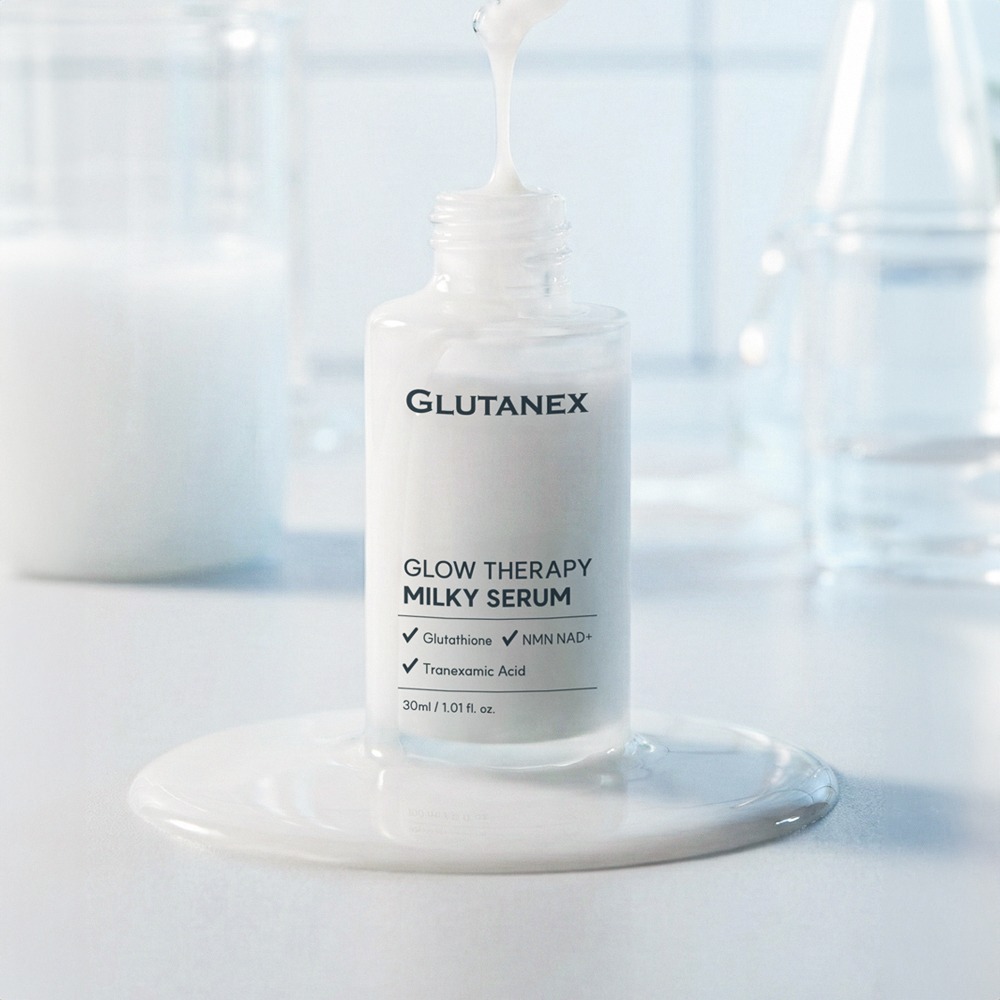 Serum Trắng Da Dưỡng Sáng Glutanex Glow Therapy Milky Serum
