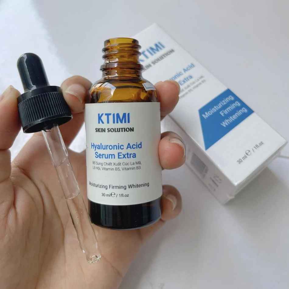 Serum cấp ẩm cho da căng mịn KTIMI Hyaluronic Acid