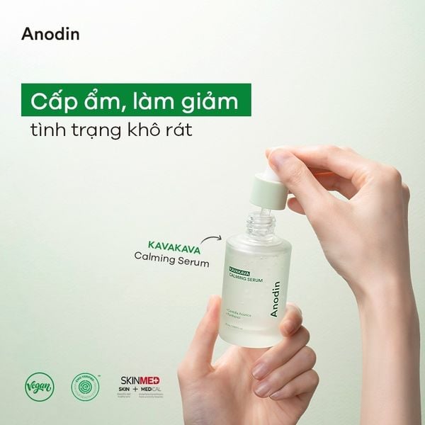 Serum cấp ẩm, phục hồi Anodin KAVA KAVA Calming 50ml