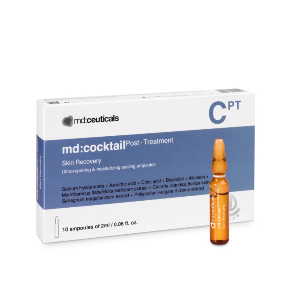 Serum làm dịu phục hồi da sau thủ thuật peel laser lăn kim Md:Ceuticals Md:Cocktail Post Treatment Skin Recovery