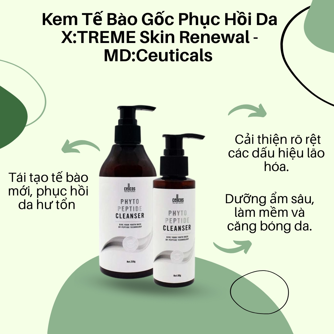 Sữa rửa mặt làm sạch da Mediworld Phyto Peptide Cleanser