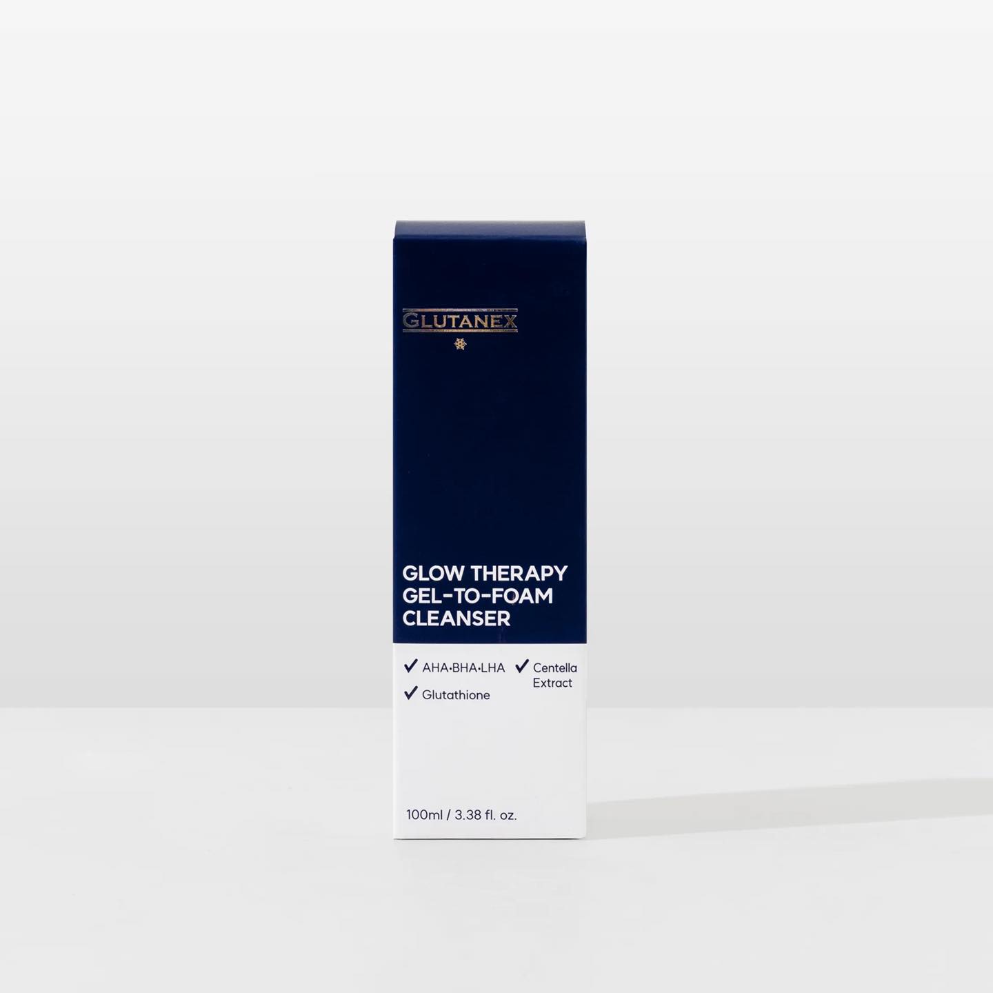 Sữa Rửa Mặt Làm Sạch Sâu, Sáng Da Dịu Nhẹ Glutanex Glow Therapy Gel-to-Foam Cleanser 100ml