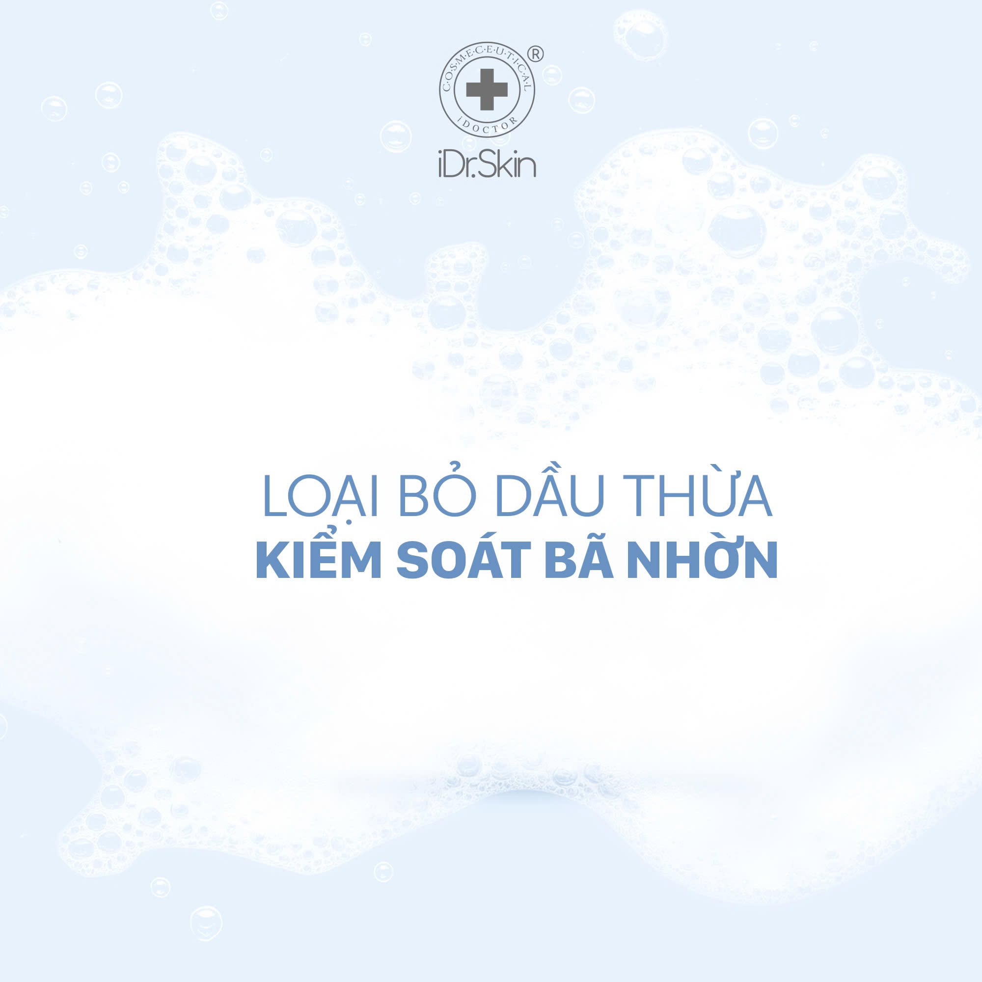 Sữa Rửa Mặt Làm Sạch Sâu Cho Da Dầu Mụn iDr.Skin Facial Cleansing Gel 120g