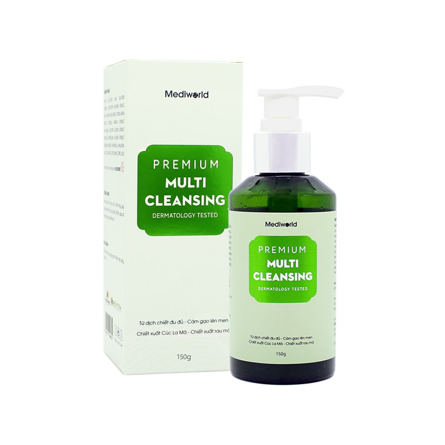 Sữa rửa mặt 2 trong 1 Mediworld Premium Multi Cleansing