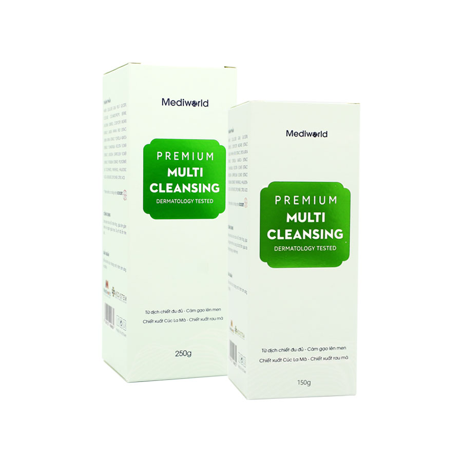 Sữa rửa mặt 2 trong 1 Mediworld Premium Multi Cleansing