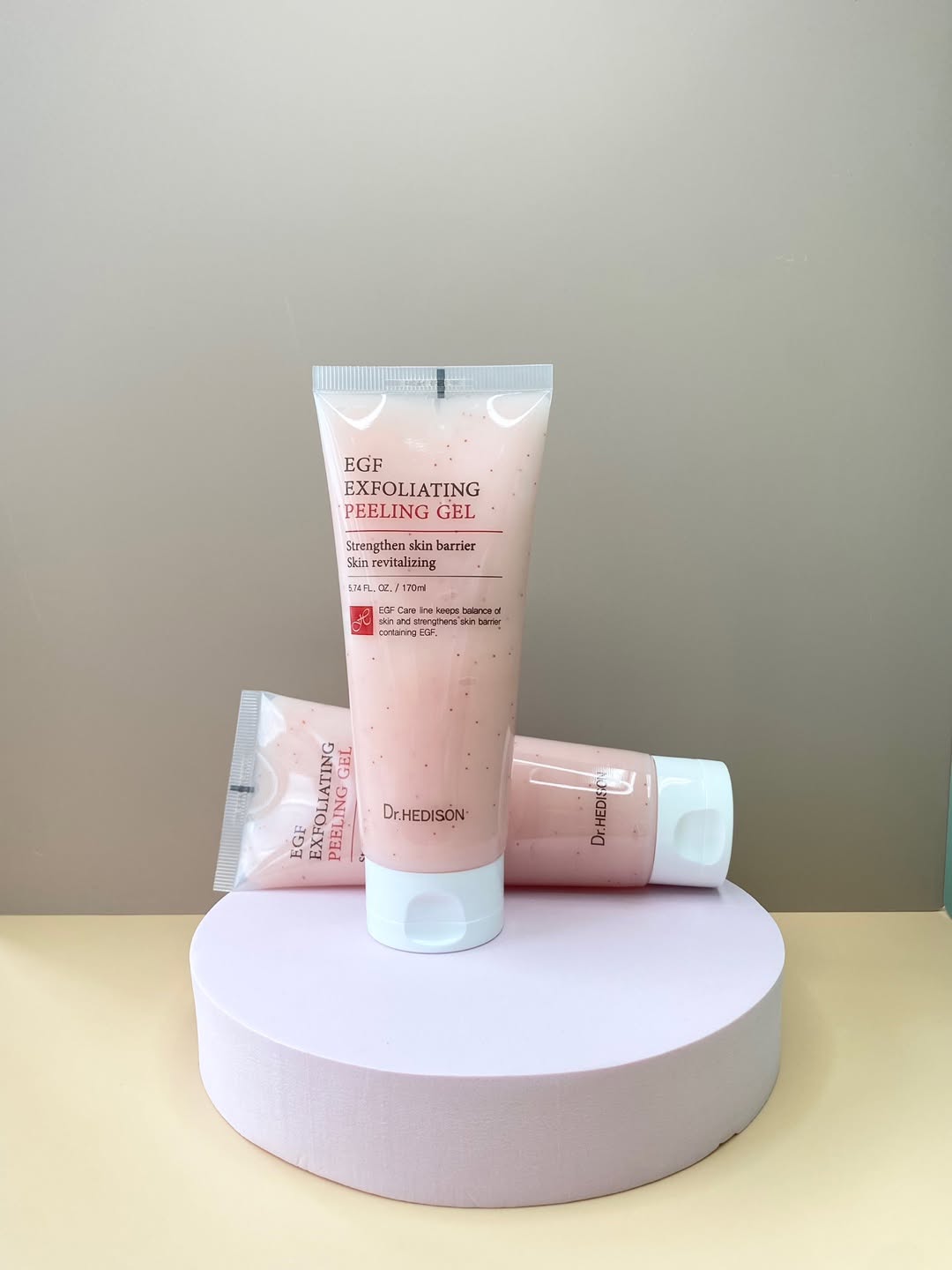 Tẩy da chết vật lý EGF Exfoliating Peeling Gel Dr.Hedison 170ml