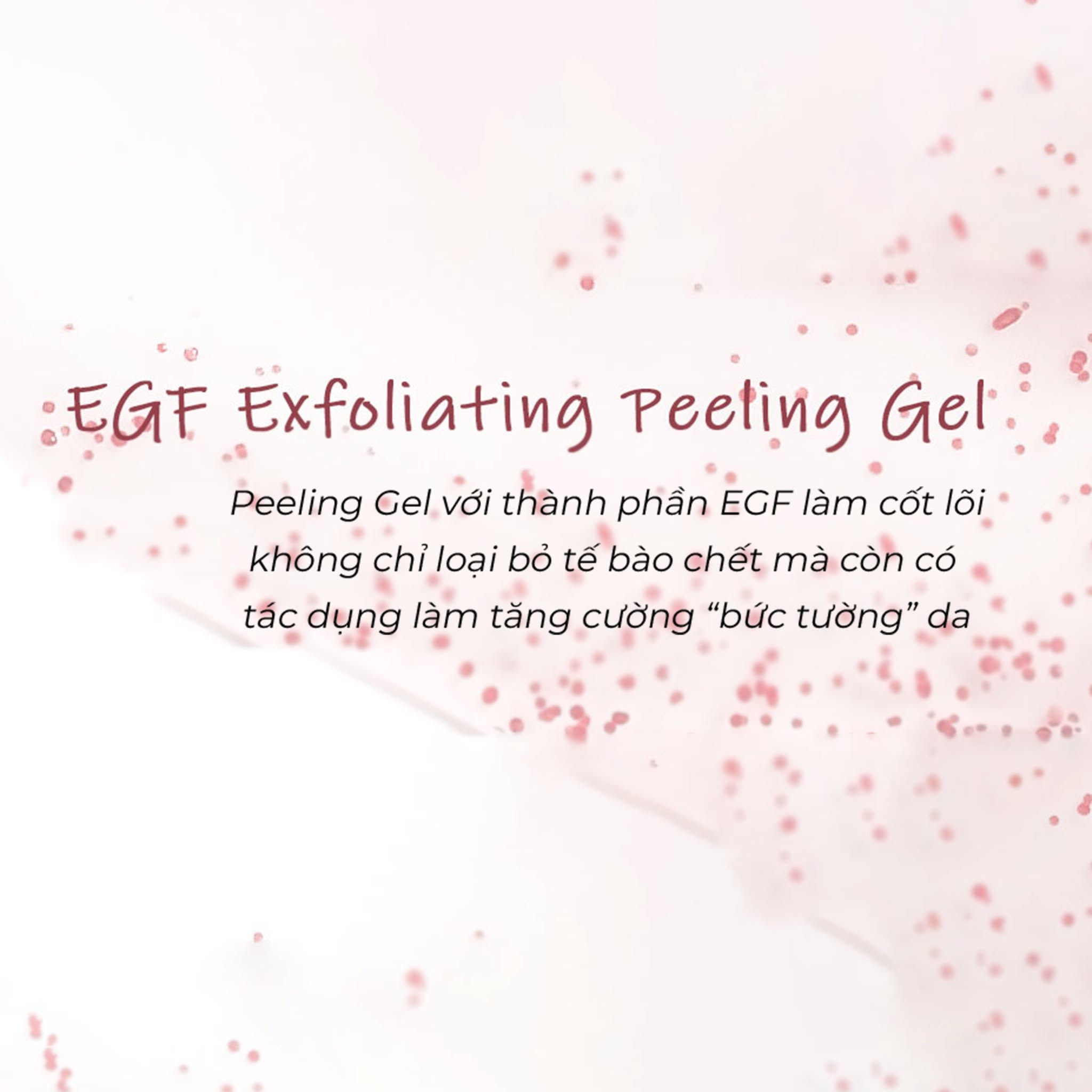Tẩy da chết vật lý EGF Exfoliating Peeling Gel Dr.Hedison 170ml
