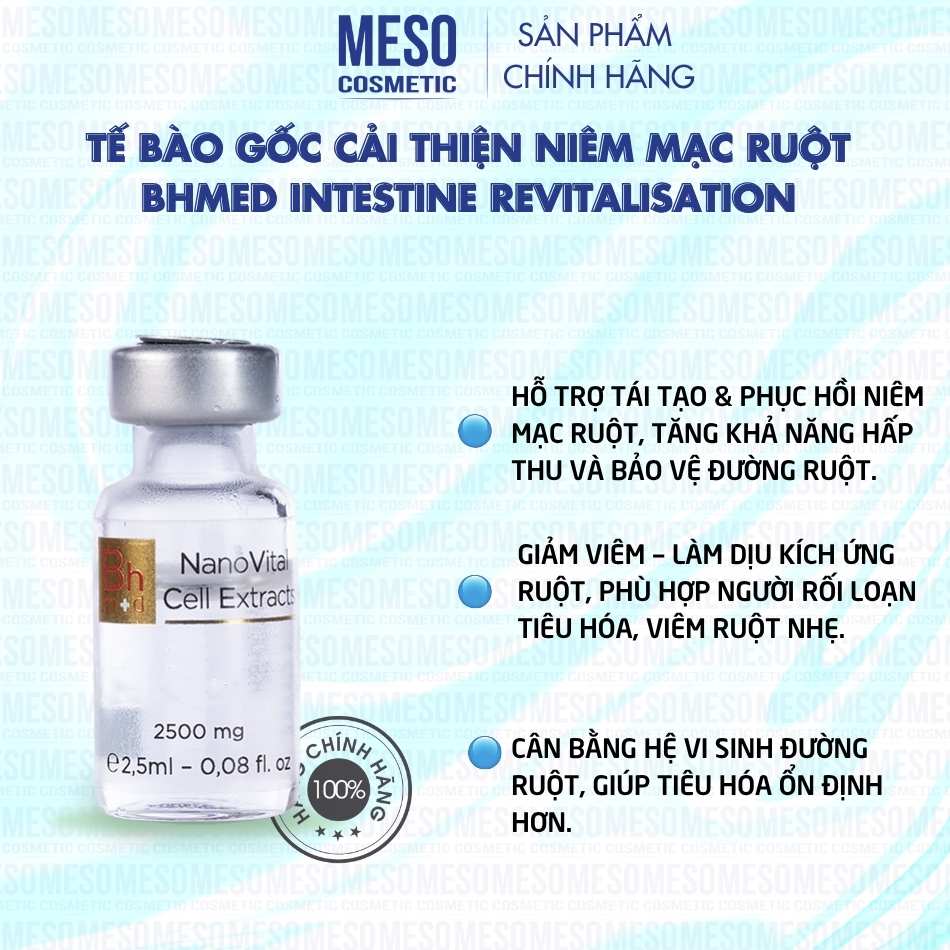 Tế bào gốc cải thiện niêm mạc ruột Bhmed Intestine Revitalisation
