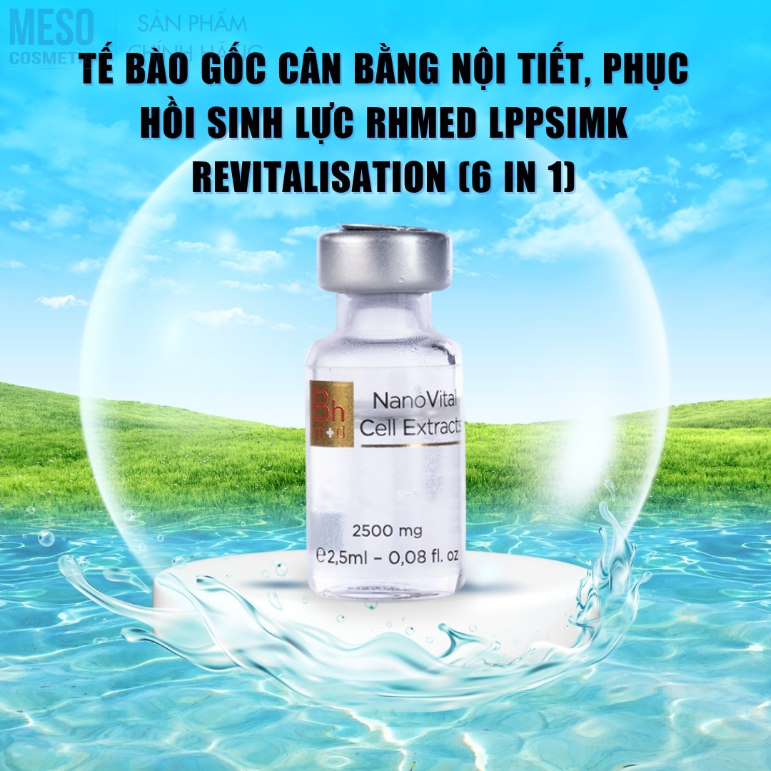 Tế bào gốc cân bằng nội tiết, phục hồi sinh lực Rhmed LPPSIMK Revitalisation (6 in 1)