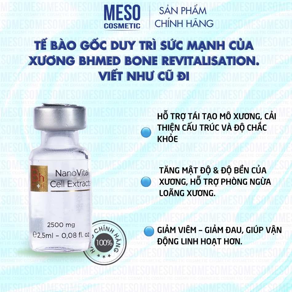 Tế bào gốc duy trì sức mạnh của Xương Bhmed Bone Revitalisation