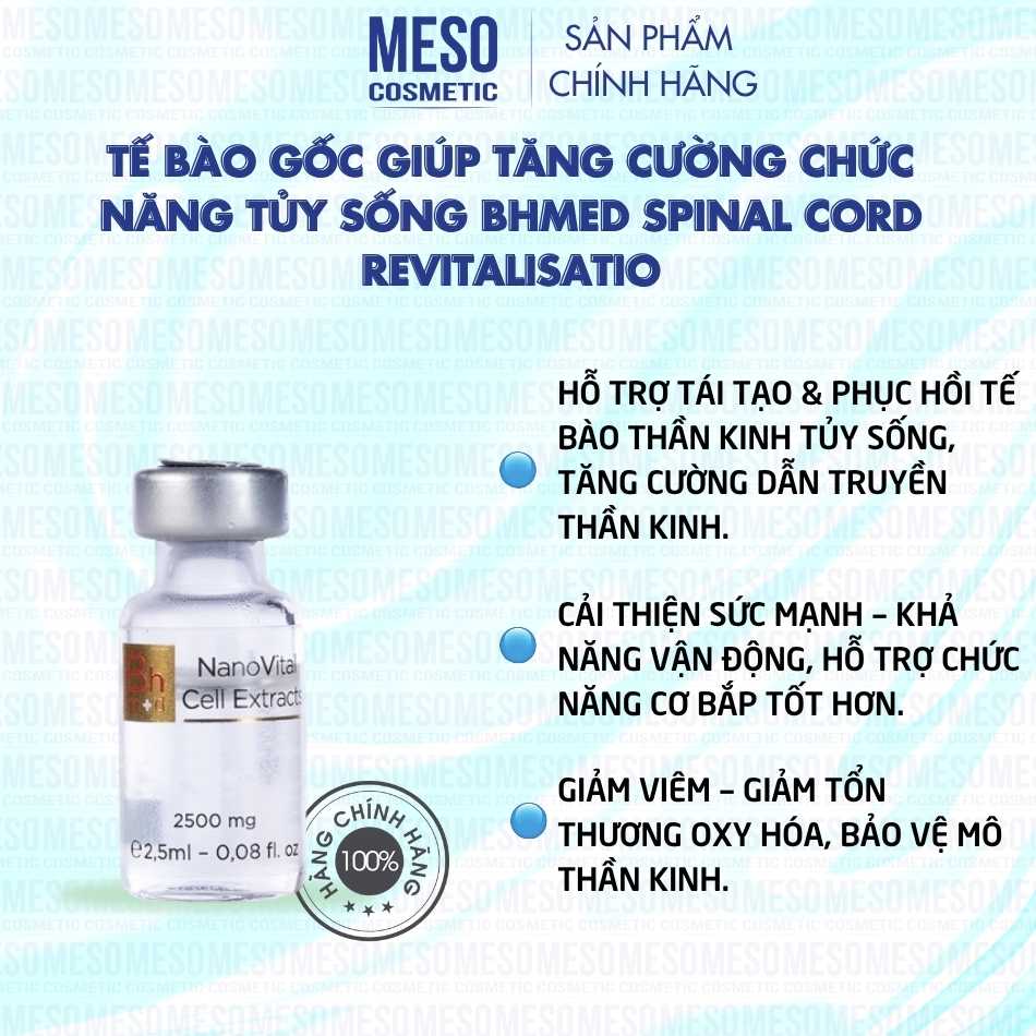 Tế bào gốc giúp tăng cường chức năng Tủy sống Bhmed SPINAL CORD Revitalisatio