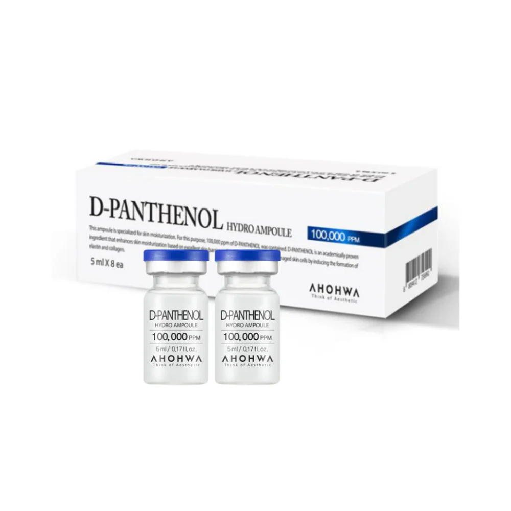 Tế bào gốc kháng viêm phục hồi tái tạo da nhạy cảm sau xâm lấn Ahohwa D-Panthenol Hydro Ampoule