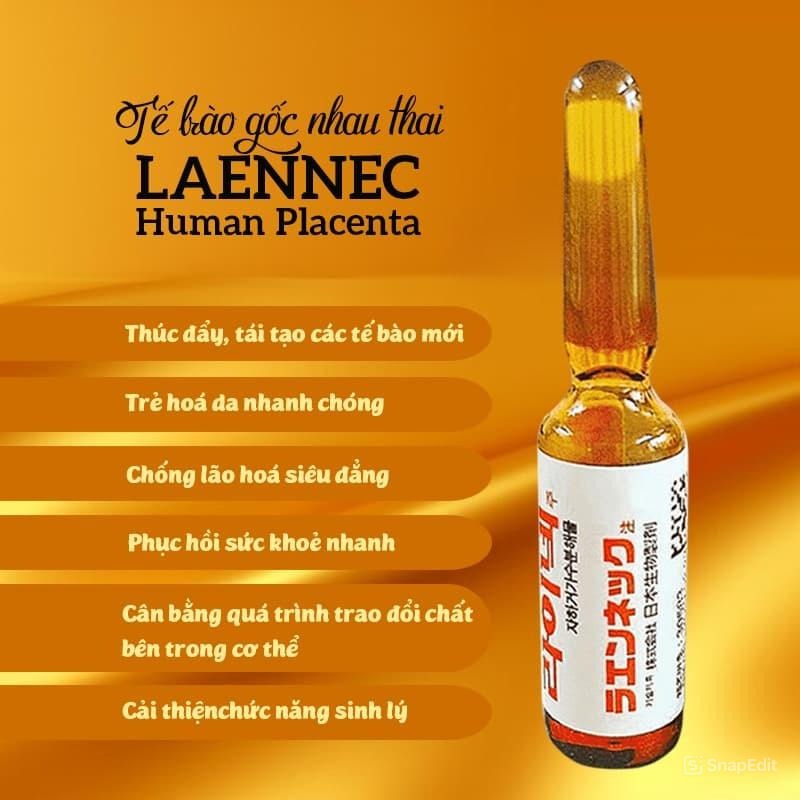 Tế bào gốc nhau thai Laennec Human Placenta của Nhật Bản