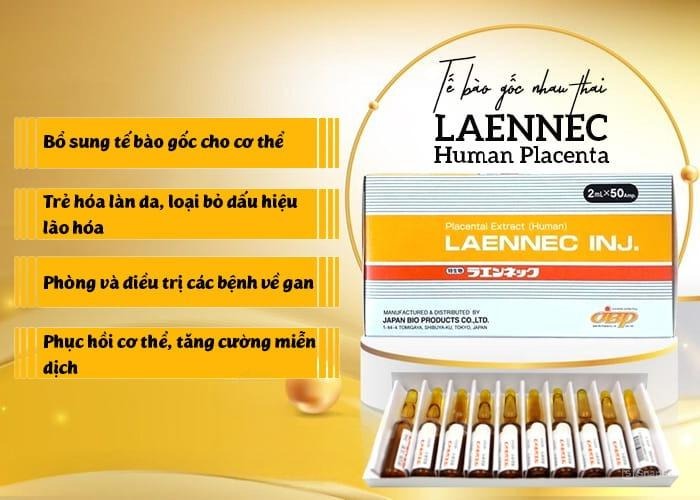 Tế bào gốc nhau thai Laennec Human Placenta của Nhật Bản