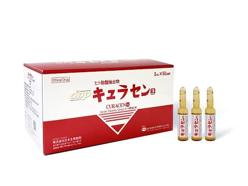 Tế bào gốc nhau thai Nhật Bản Curacen Human Placenta Extract 2ml x 50 ống