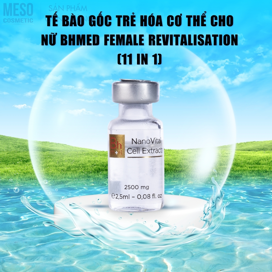 Tế bào gốc trẻ hóa cơ thể cho nữ Bhmed FEMALE Revitalisation (11 in 1)