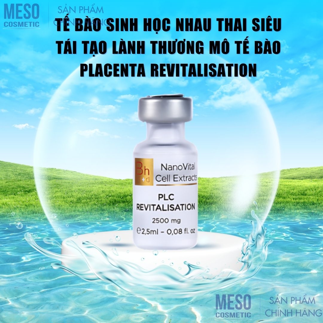 Tế bào sinh học nhau thai siêu tái tạo lành thương mô tế bào PLACENTA REVITALISATION