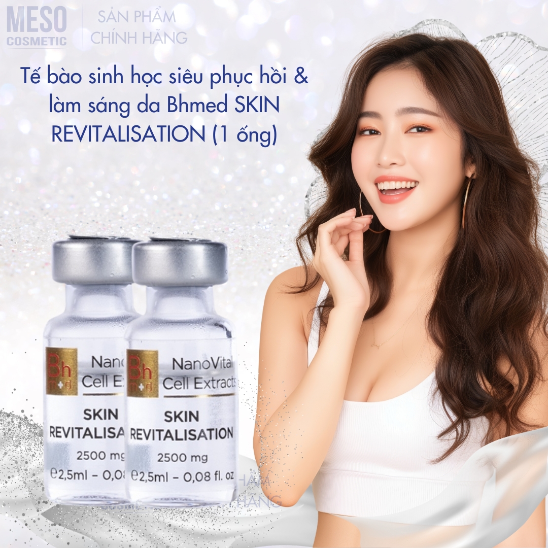 Tế bào sinh học siêu phục hồi & làm sáng da Bhmed SKIN REVITALISATION (1 ống)