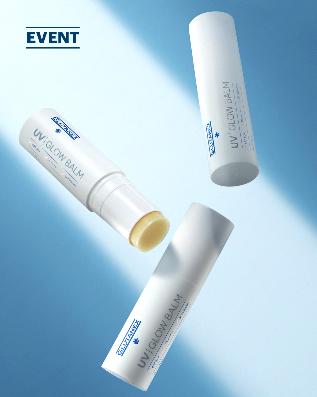 Thỏi Chống Nắng Glutanex UV Glow Balm – Bảo Vệ SPF50+ PA+++