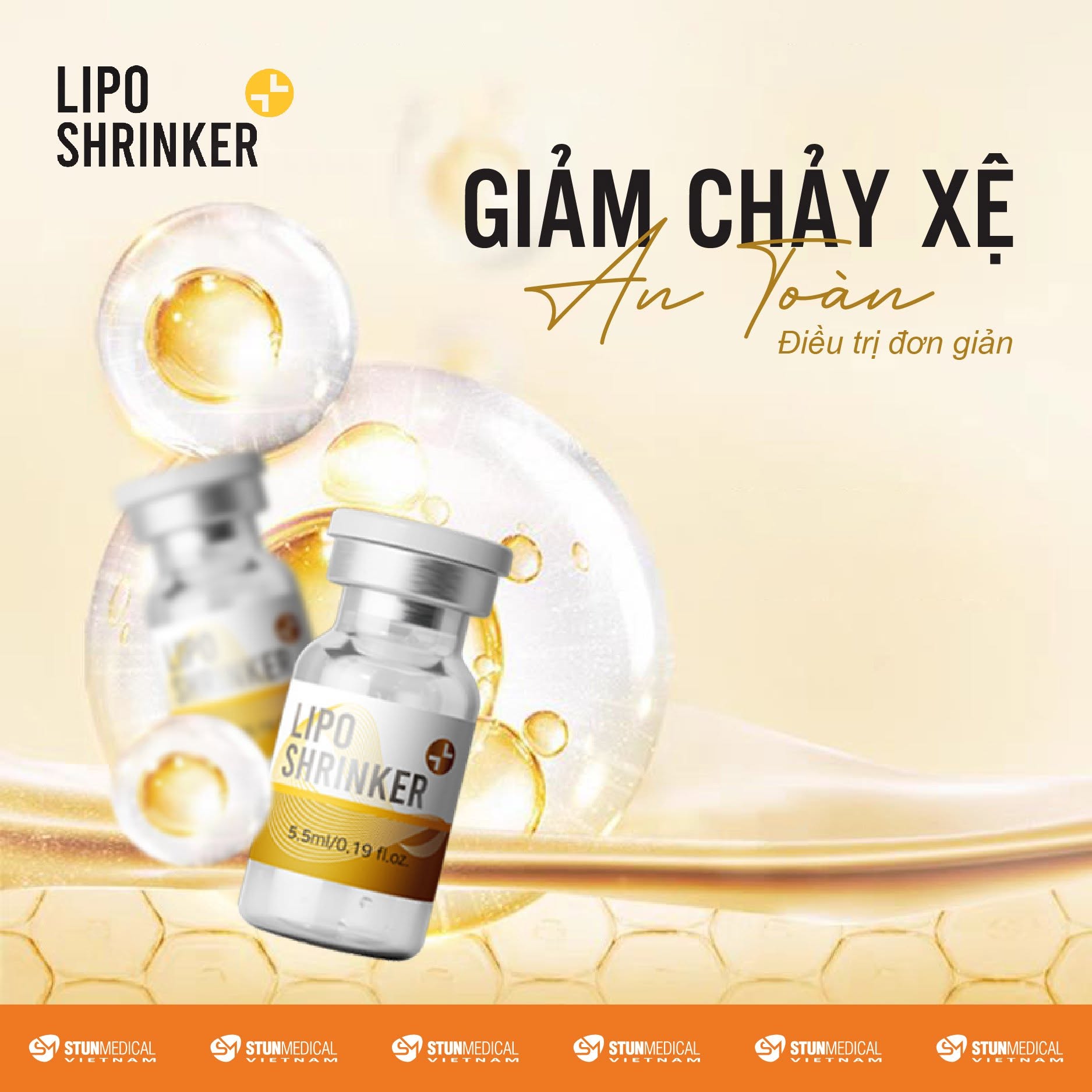 Tinh chất giảm mỡ, cải thiện da xệ Lipo Shrinker lọ 5,5ml
