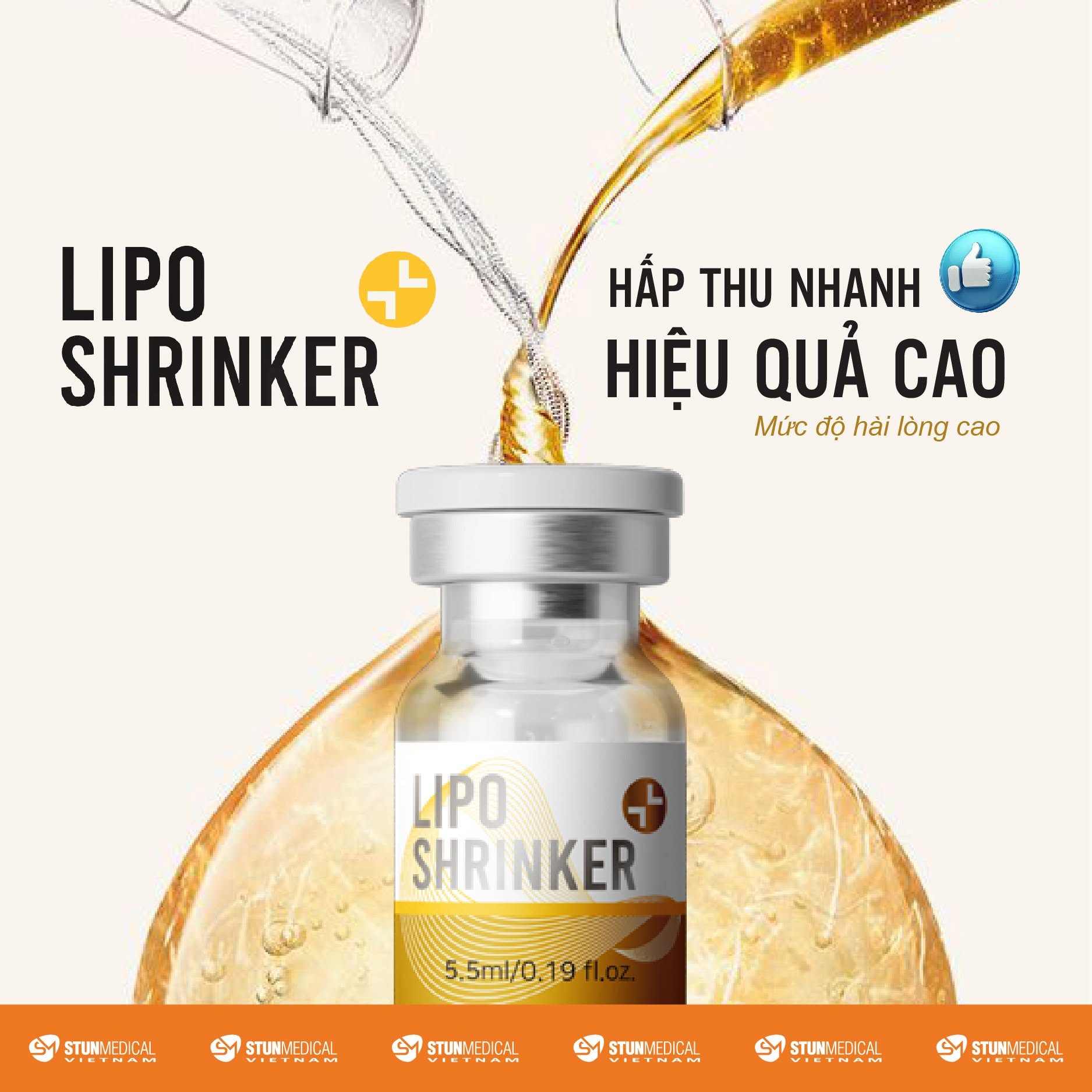 Tinh chất giảm mỡ, cải thiện da xệ Lipo Shrinker lọ 5,5ml