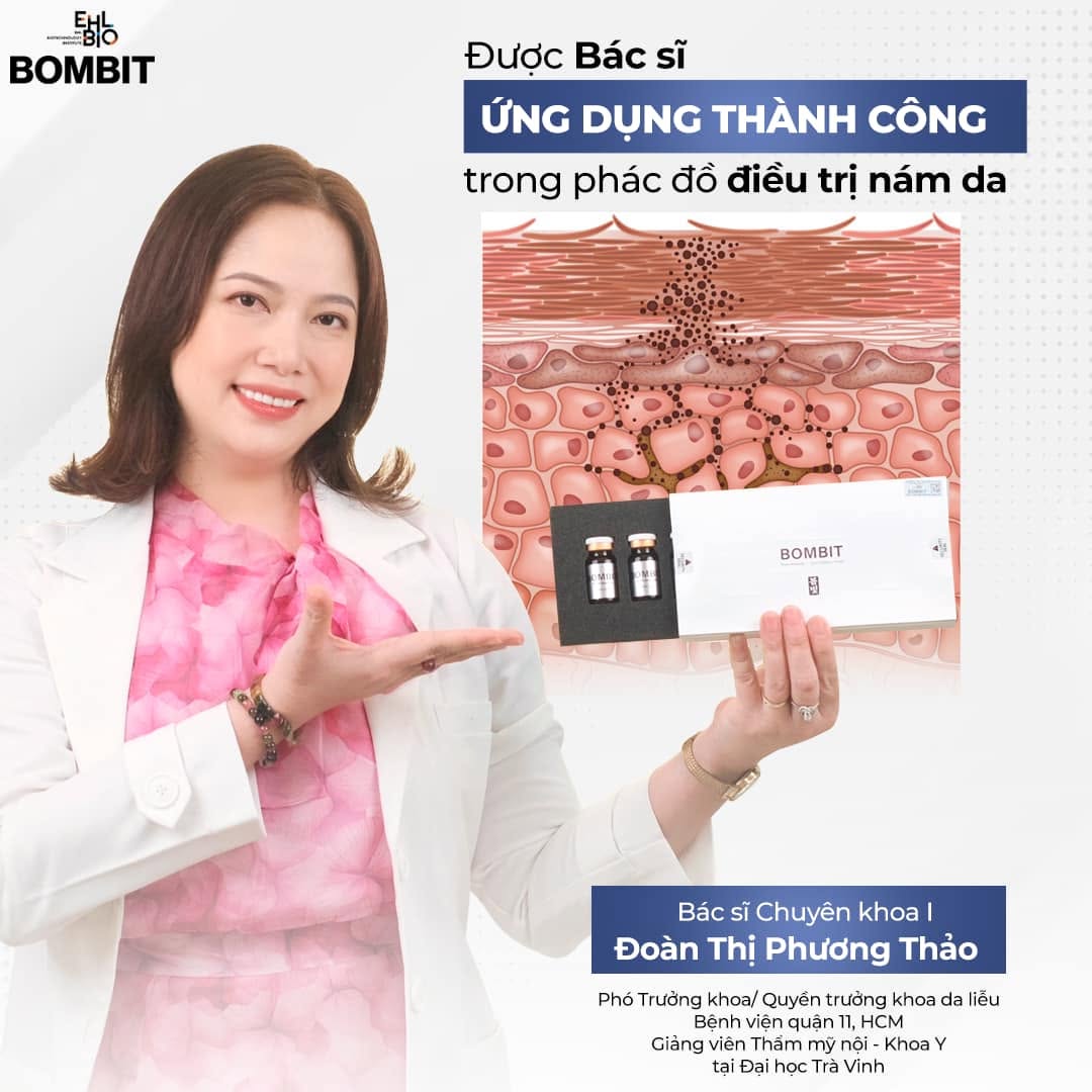 Tinh Chất Hỗ Trợ Điều Trị Nám, Sạm Và Làm Sáng Da BOMBIT Snow Meso