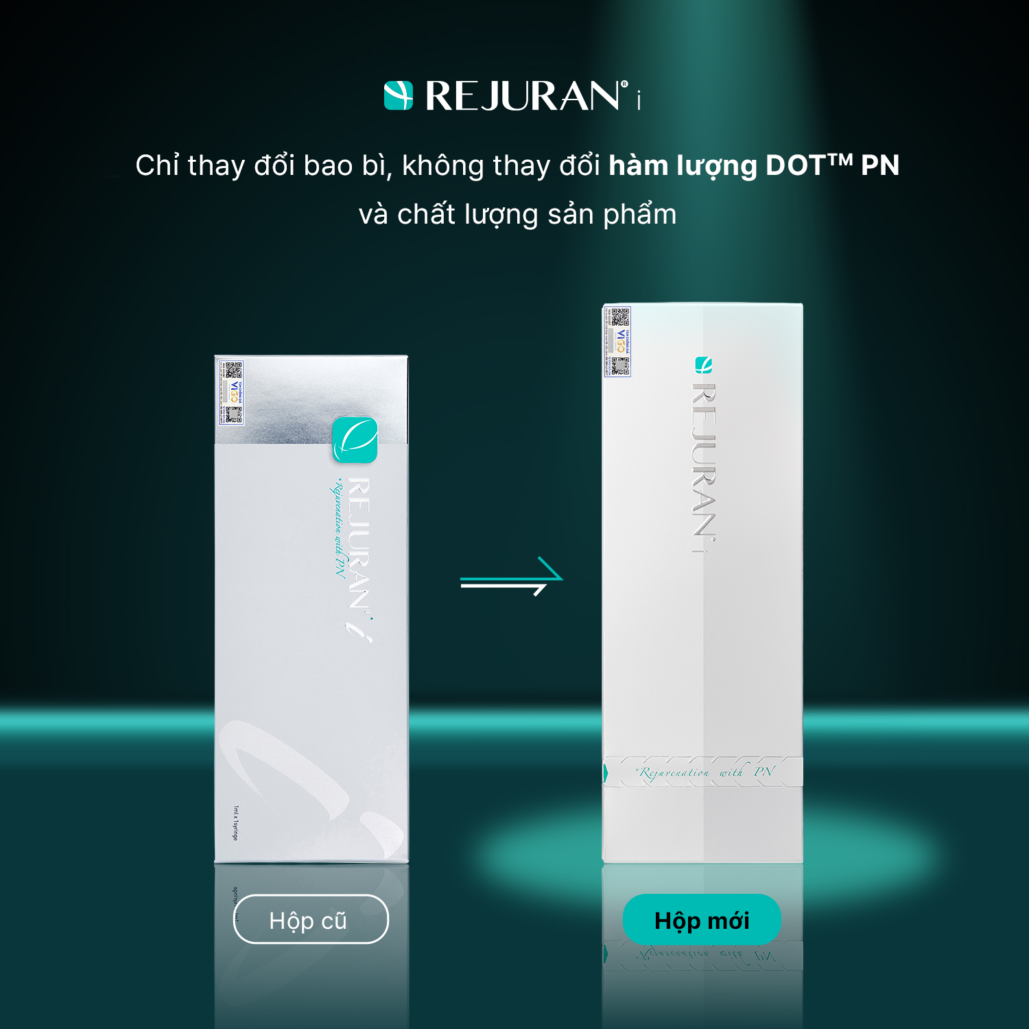 Tinh chất meso trẻ hóa da vùng mắt REJURAN i hộp 1ml