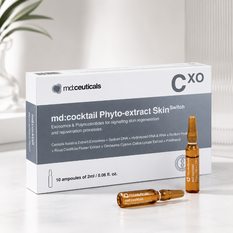 Tinh Chất Phục Hồi Tái Tạo Da MD:Ceuticals md:cocktail Phyto-extract SkinSwitch Exosome 10x2ml