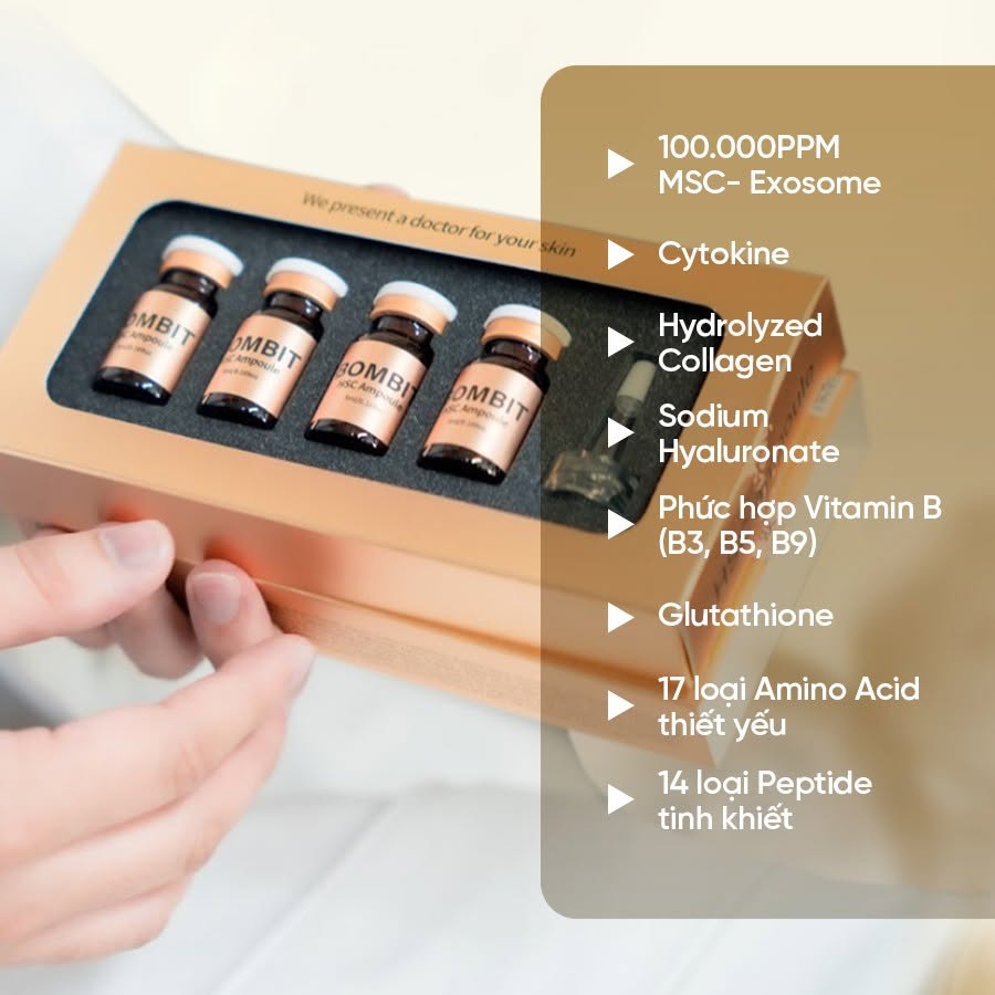 Tinh Chất Tái Tạo Tế Bào, Phục Hồi Da Bombit Meso HSC Exosome