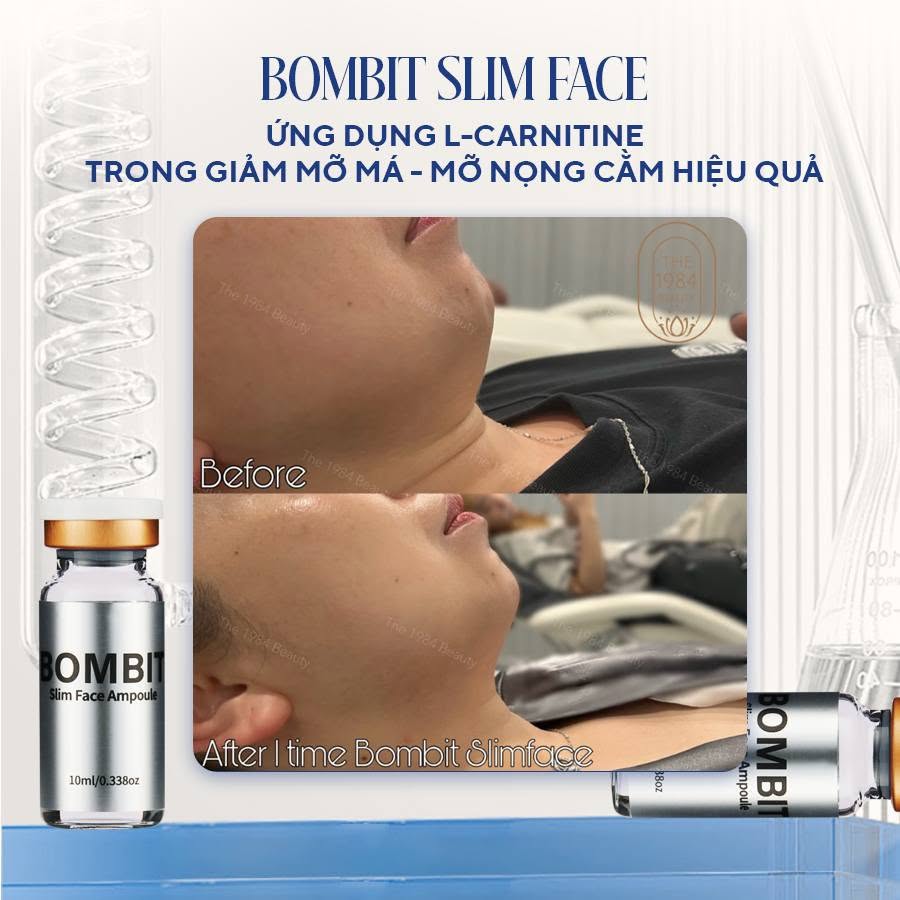 Tinh Chất Thon Gọn Mặt, Hỗ Trợ Giảm Mỡ Má Và Nọng Cằm BOMBIT Slim Face