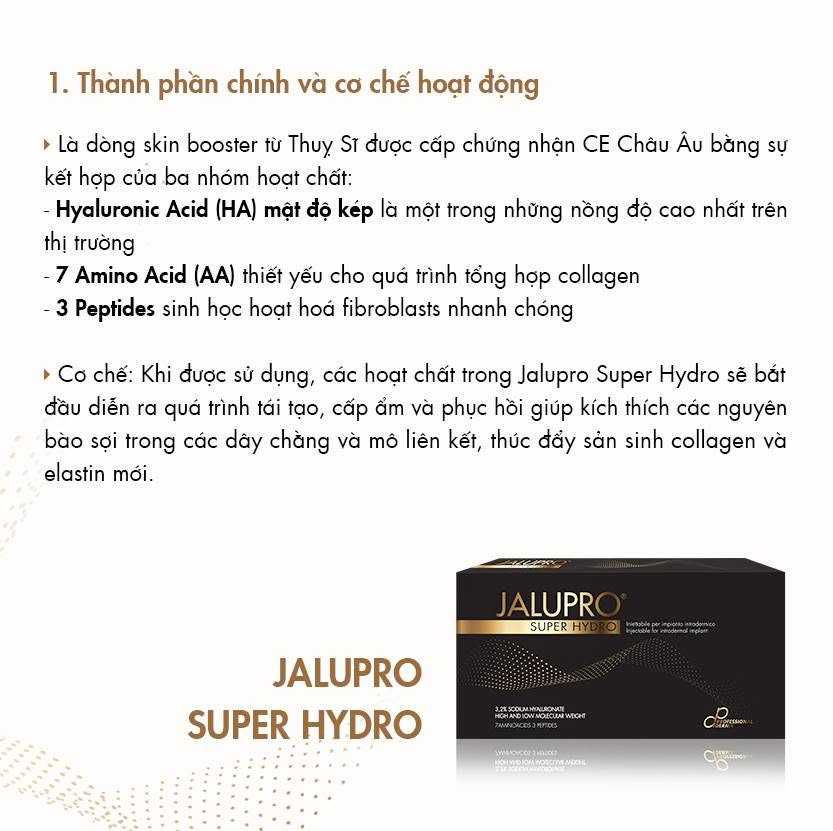 Tinh Chất BAP Trẻ Hóa Da, Cấp Ẩm & Hỗ Trợ Nâng Cơ Làn Da Jalupro Super Hydro Chính Hãng