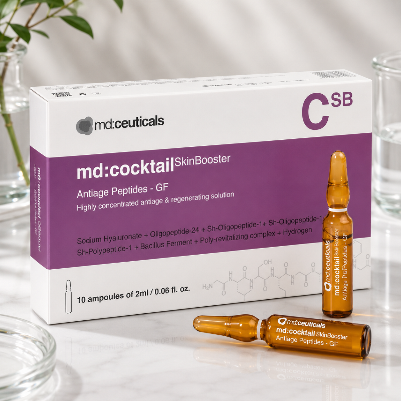 Tinh Chất Trẻ Hóa Da MD:Cocktail Antiage Peptides GF - MD:Ceuticals