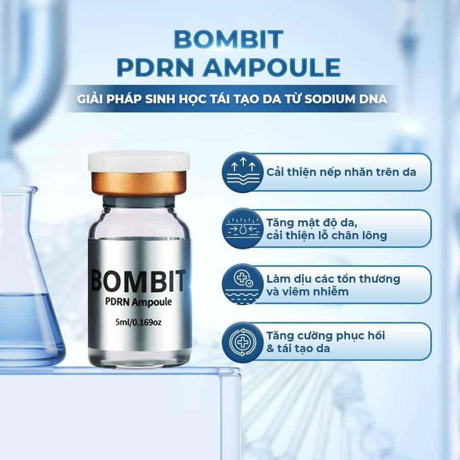 Tinh Chất Trẻ Hóa Da Từ Cá Hồi, Phục Hồi Và Căng Mịn Da BOMBIT PDRN Meso