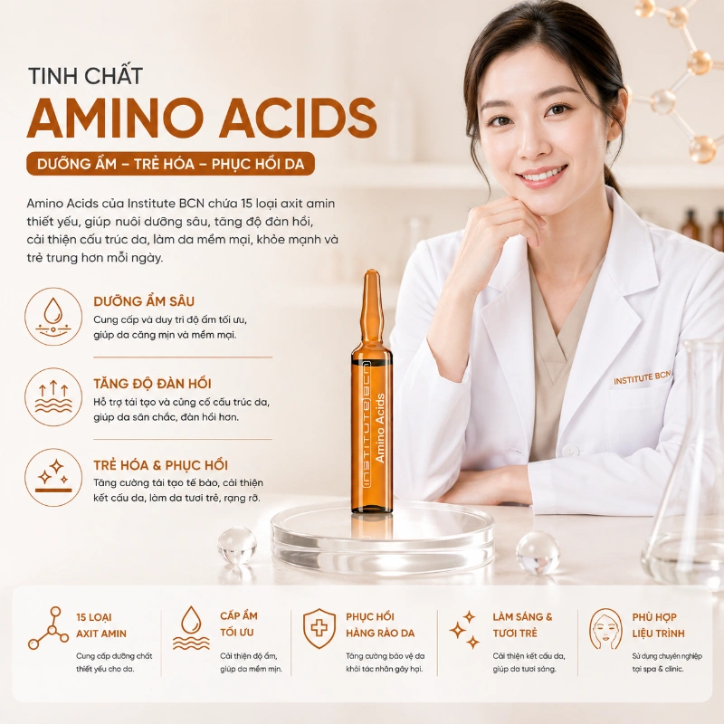 Tinh chất Amino Acid Insititute BCN Nuôi Dưỡng, Cấp Ẩm Và Trẻ Hóa Da