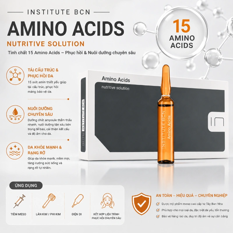 Tinh chất Amino Acid Insititute BCN Nuôi Dưỡng, Cấp Ẩm Và Trẻ Hóa Da