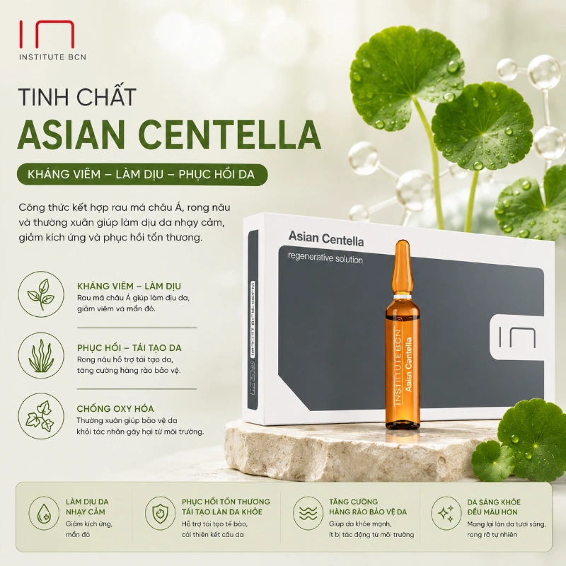 Tinh chất Asian Centella Insititute BCN Kháng Viêm, Làm Dịu Và Phục Hồi Da