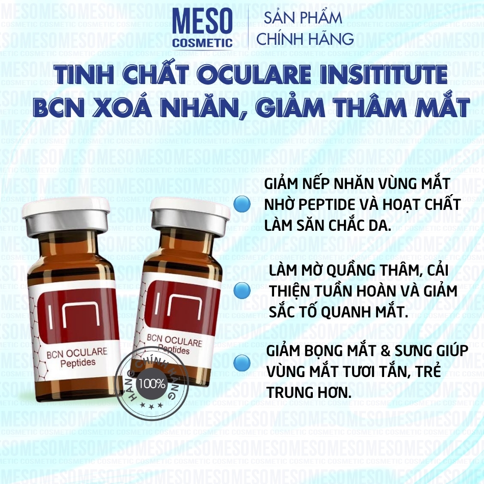 Tinh chất Oculare Insititute BCN xoá nhăn, giảm thâm mắt