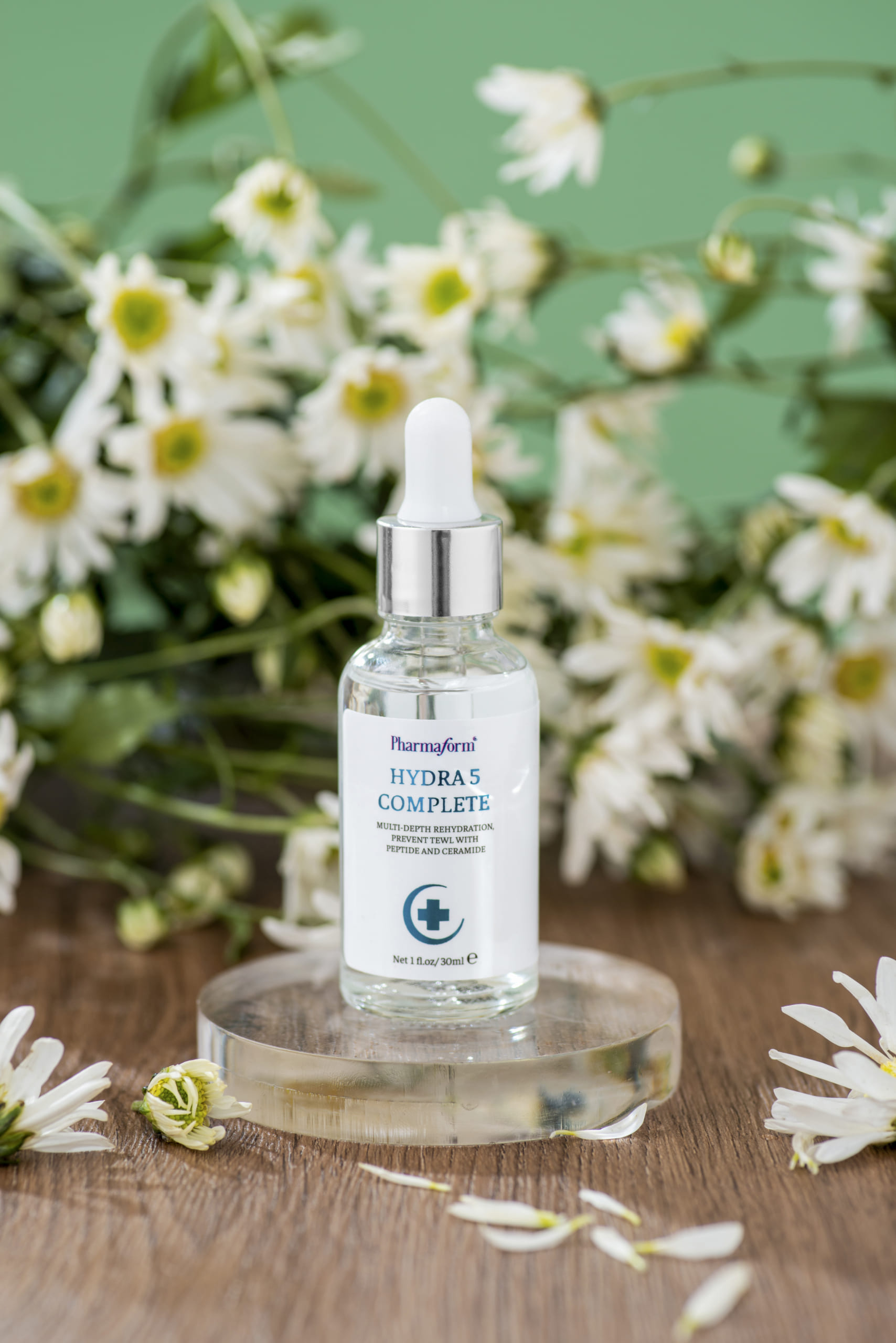 Tinh chất Pharmaform Hydra 5 Complete Serum dưỡng ẩm, hỗ trợ phục hồi da 30ml