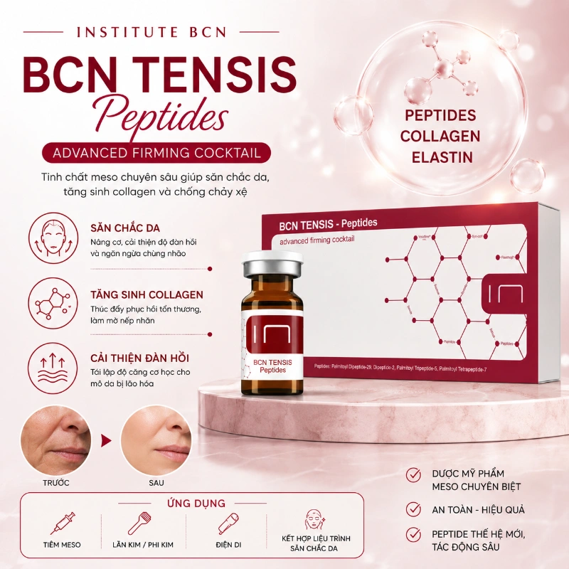 Tinh chất Tensis Peptite Insititute BCN Nâng Cơ, Săn Chắc Và Trẻ Hóa Da