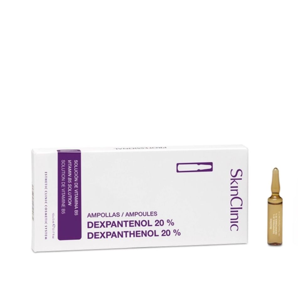 Tinh chất ampoule phục hồi làm dịu da dưỡng ẩm căng bóng da SkinClinic Dexpanthenol 20%