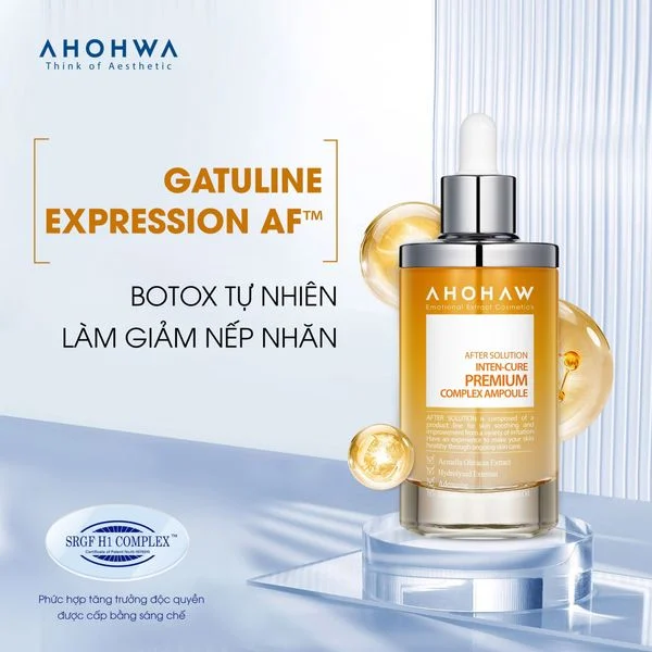 Tinh chất chống lão hóa cải thiện nếp nhăn Ahohwa After Solution Inten-Cure Premium Complex Ampoule