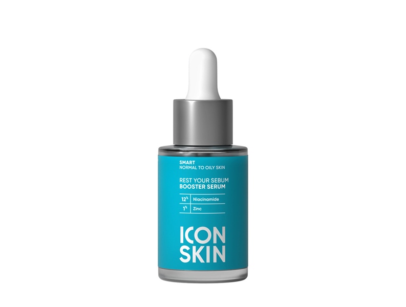 Tinh chất chuyên sâu cho da dầu và mụn Icon Skin Rest Your Sebum Booster Serum 12% Niacinamide