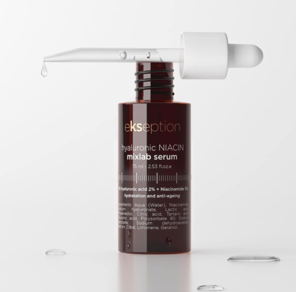 Tinh chất giúp giảm thâm nám, nếp nhăn và hỗ trợ giảm mụn EKSEPTION HYALURONIC NIACIN MIXLAB SERUM