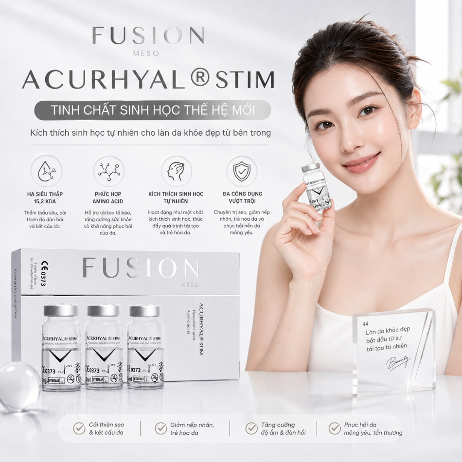 Tinh chất hỗ trợ tái tạo, phục hồi Fusion Meso Acurhyal® Stim