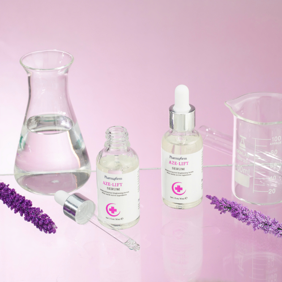 Tinh chất kiểm soát dầu thừa thu nhỏ lỗ chân lông cải thiện tình trạng mụn Pharmaform AZE – LIFT Serum