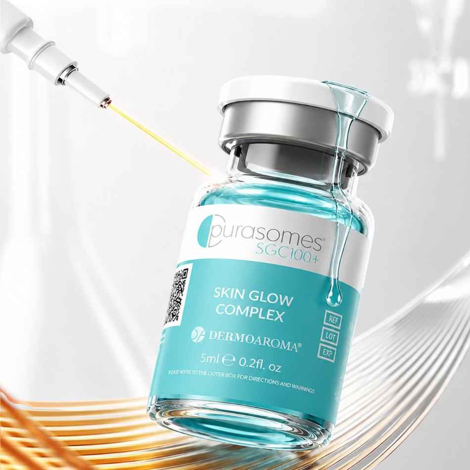 Tinh chất làm mềm da cấp ẩm làm sáng mờ nám Dermaoaroma Purasomes SGC100+ Skin Glow Complex