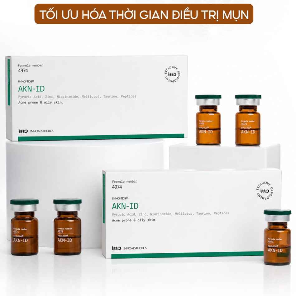 Tinh chất meso chăm sóc da dầu mụn Innoaesthetics AKN-ID